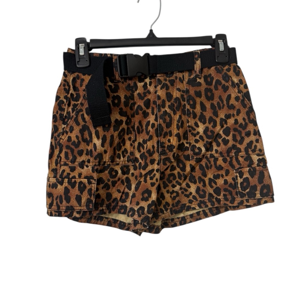 Leopard Print Women's Shorts